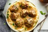 Authentic Swedish Meatballs with Creamy Gravy
