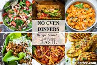 25 No Oven Summer Dinners for Hot Days
