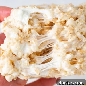 Gooey Rice Krispie treats