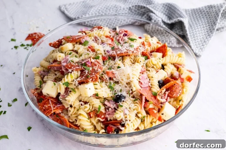 Italian pasta salad
